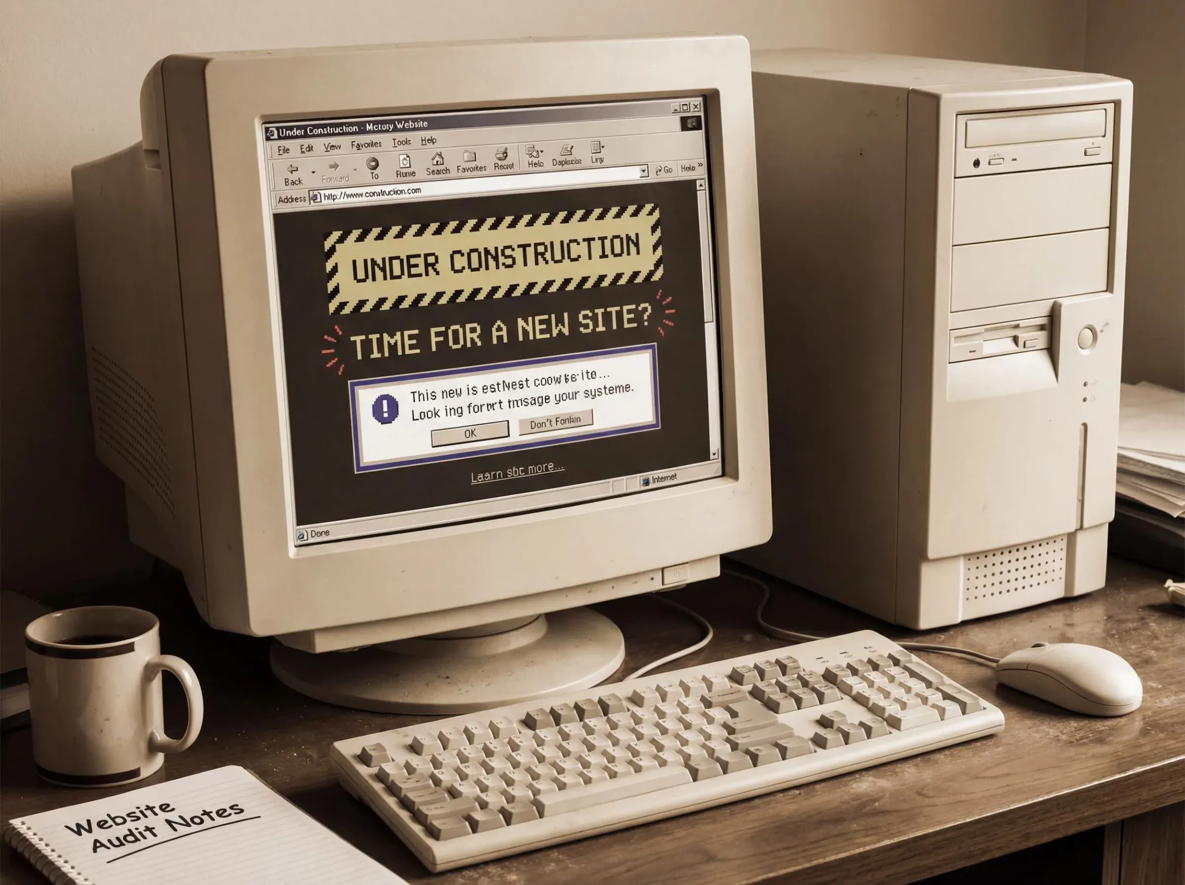 when is it time to build a new website