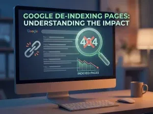 google deindexing pages